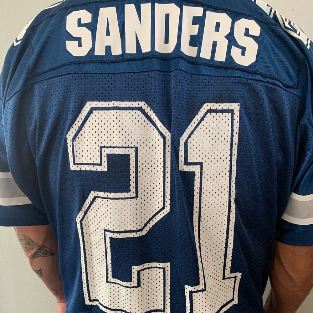Hall Of Fame Cowboys SANDERS Jersey! W/TAG